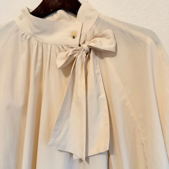 Summum Australia ecru top size 42 (Medium), lightweight batist cotton blend - Picture 7 of 15